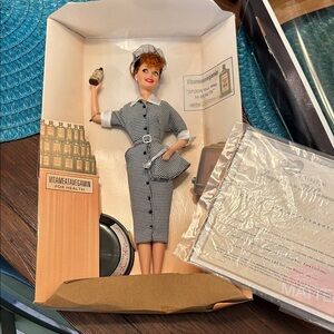 I love Lucy  doll Mattel “Lucy Does a TV Commercial episode 30 vettavitavegimin